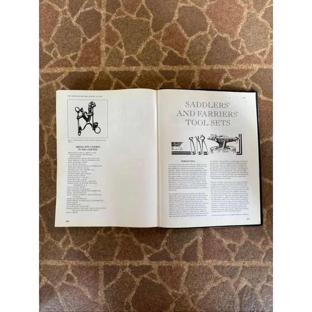 THE AMERICAN MILITARY SADDLE 1776-1945 Dorsey McPheeters 1999 READ
